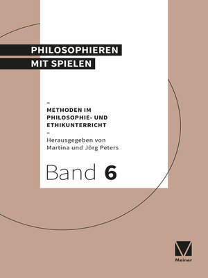 cover image of Philosophieren mit Spielen
